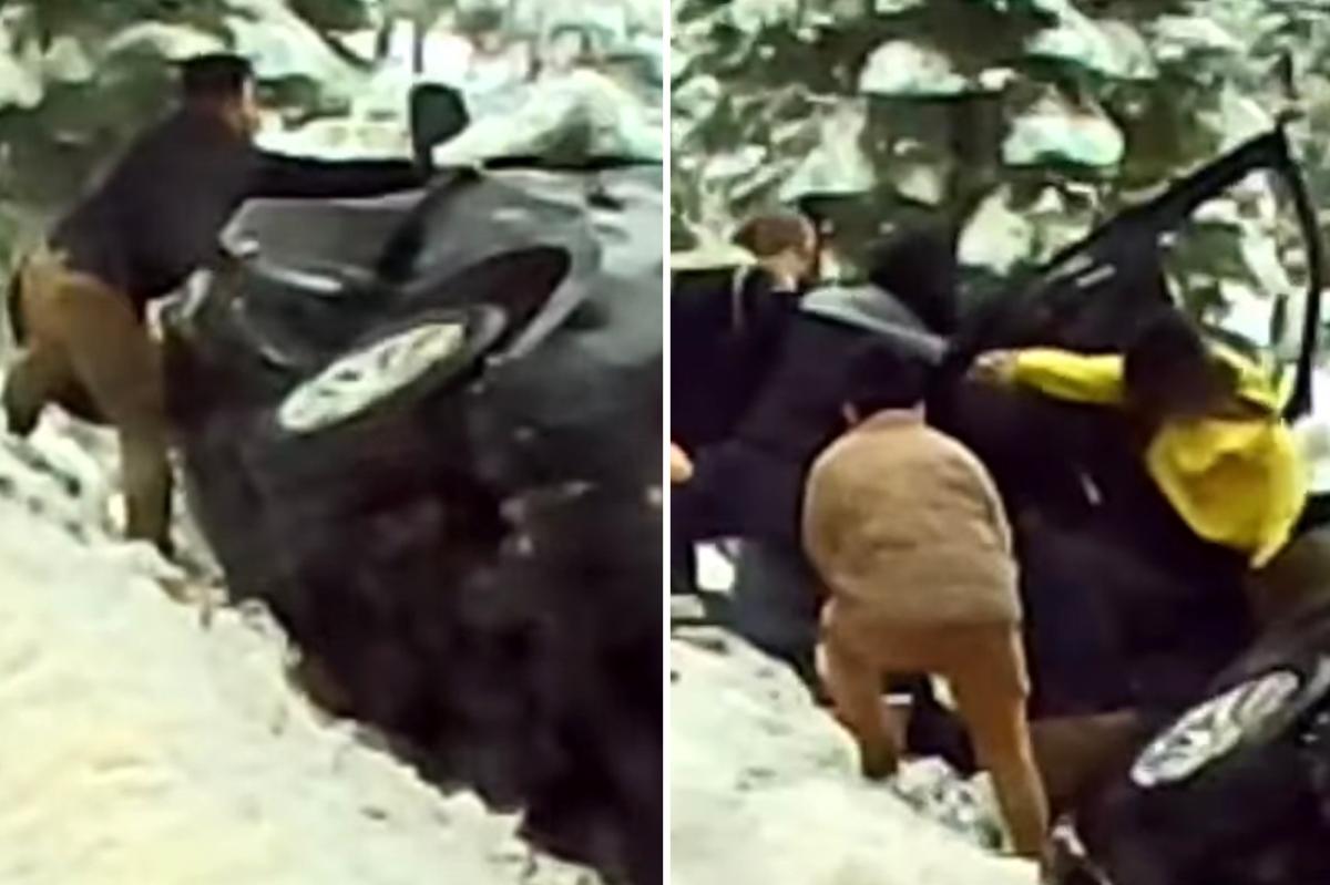 Hair-raising video captures Air Force sergeant saving couple after...