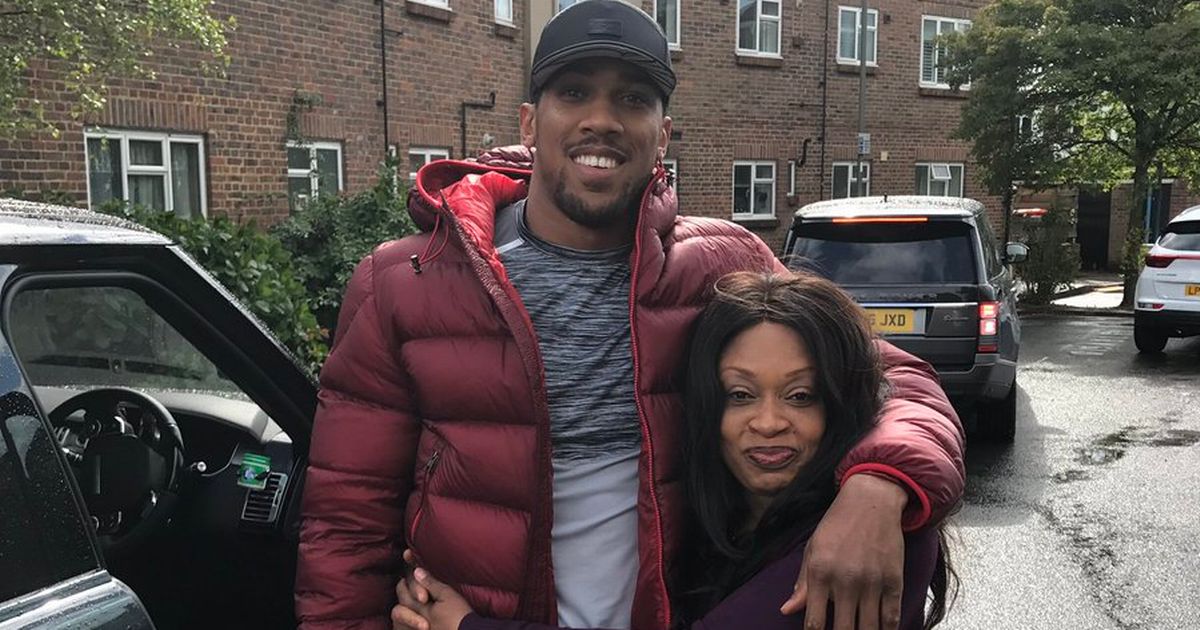 Anthony Joshua's mother contacted as update emerges on boxer's health after car crash - The Mirror
