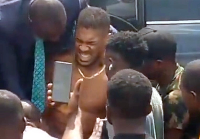 Anthony Joshua condition 'stable' in hospital after fatal car crash in Nigeria