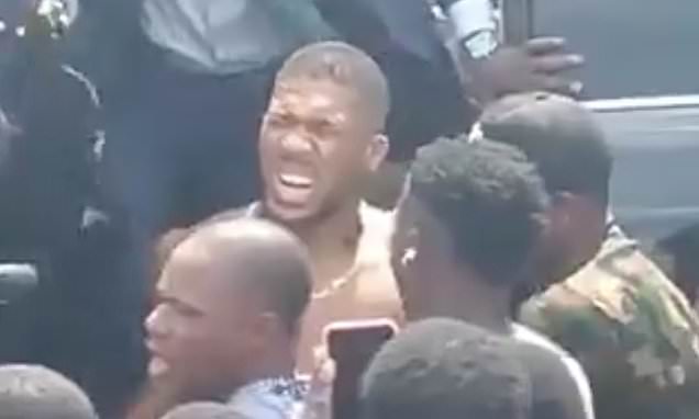 Anthony Joshua is discharged from hospital on after Nigeria crash