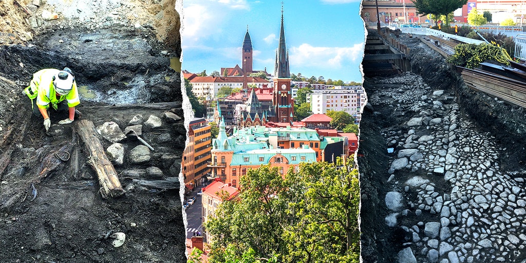 Archaeologists unearth remnants of forgotten city 'marked by conflict' buried below bustling hub