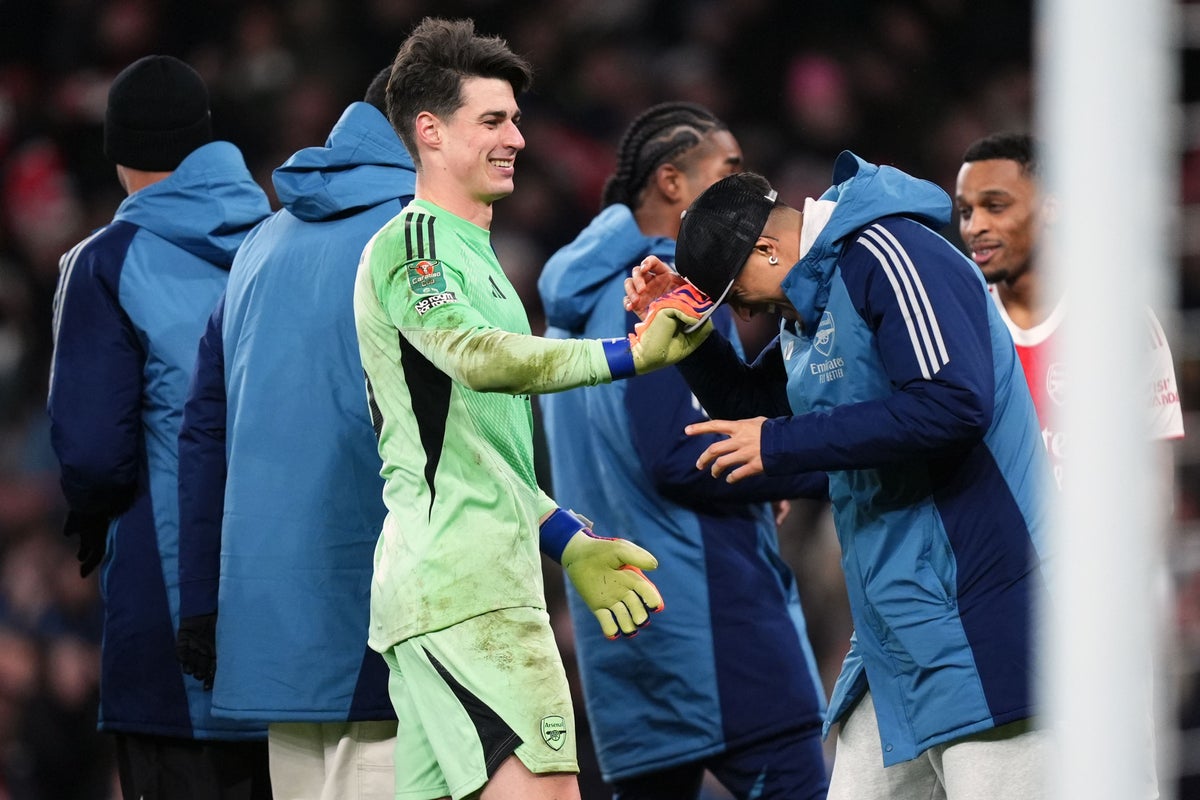 Arsenal into Carabao Cup semi-finals after marathon shoot-out win