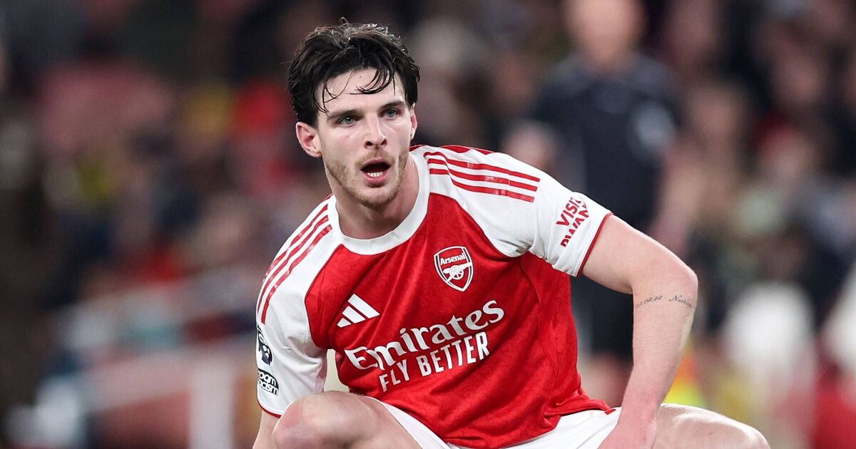 Arsenal injury news latest and FPL update on Declan Rice before Wolves clash