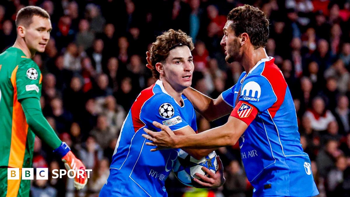 PSV Eindhoven 2-3 Atletico Madrid: Visitors comeback boosts Champions League top eight chances