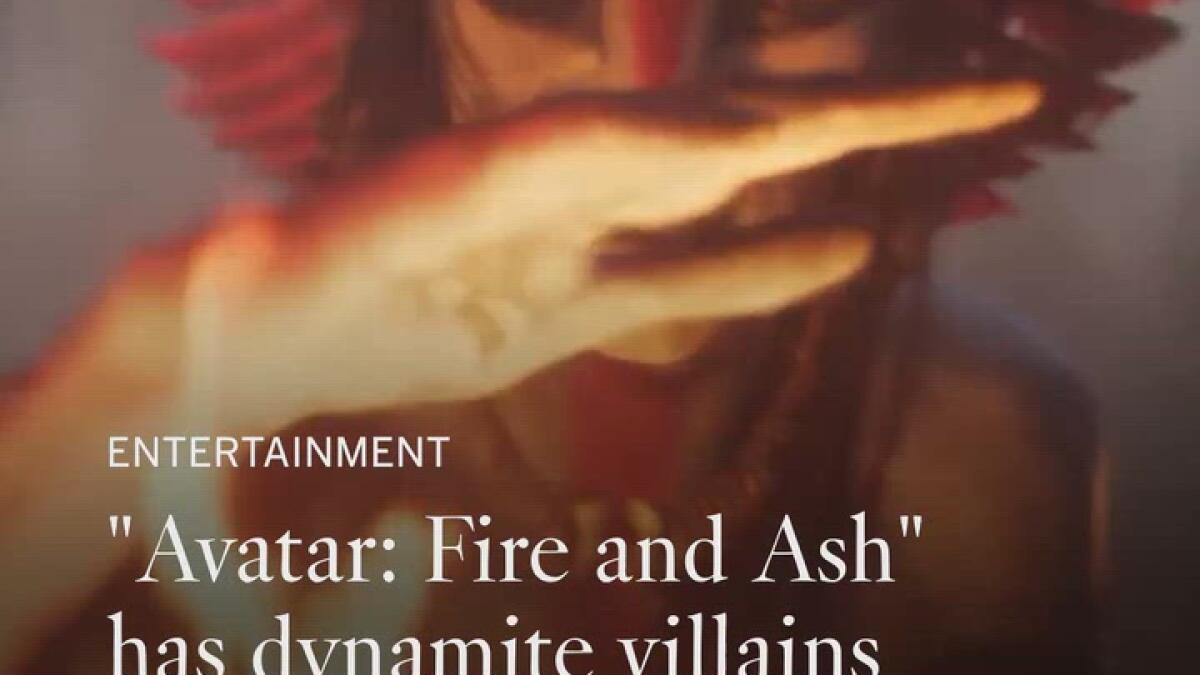 'Avatar: Fire and Ash' has dynamite villains but Cameron recycles his plot