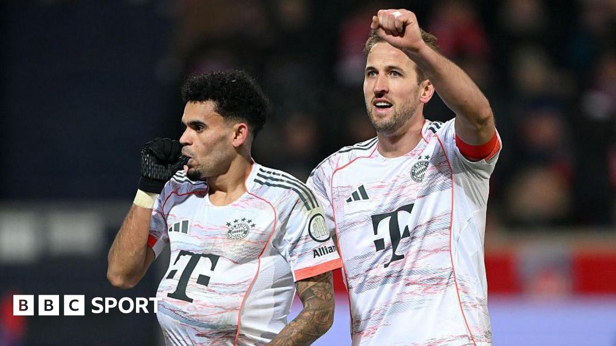 Bayern Munich thrash Heidenheim to end year on a high