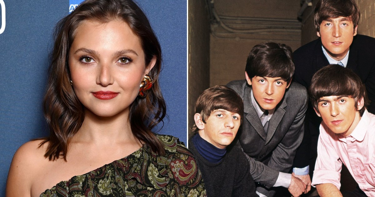 The Beatles biopic star admits she 'couldn't name' any of the band members