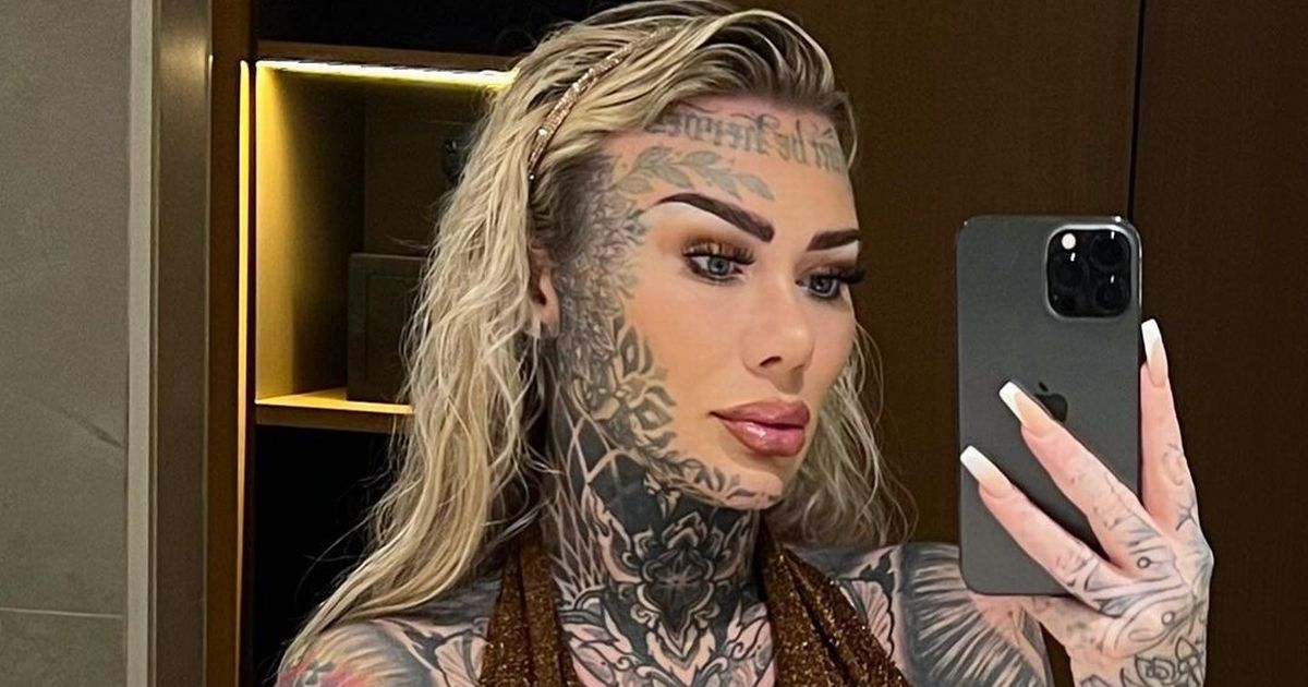 UK's most tattooed mum who has privates inked says people are stunned by her husband - Daily Star