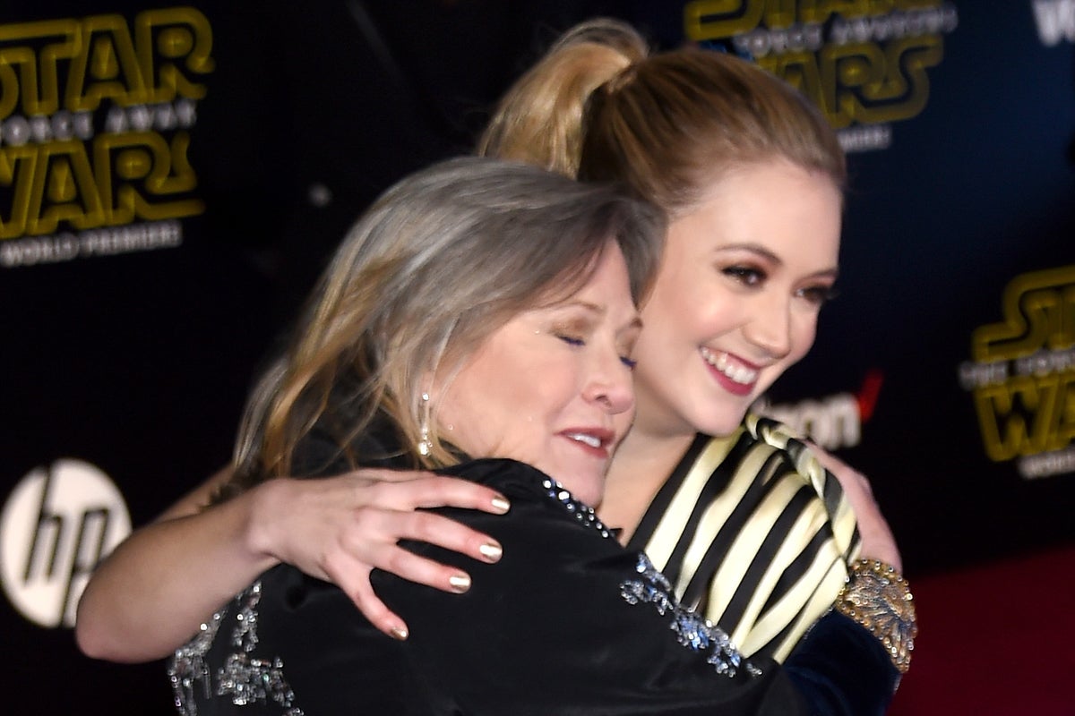 Billie Lourd pays tribute to mom Carrie Fisher 9 years after her death