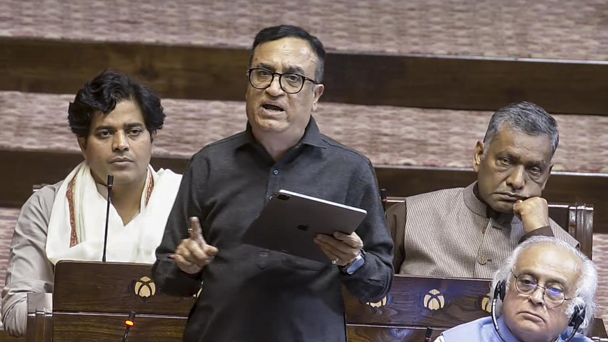 BJP has ₹10,107 crore in election account, 75 times more than Congress's funds, says Ajay Maken in Rajya Sabha