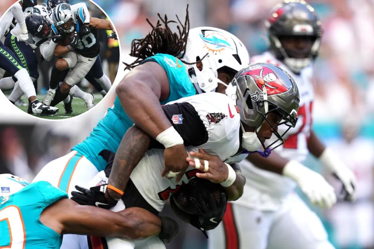 Buccaneers, Panthers' losses set up wild finish to sad NFC South...