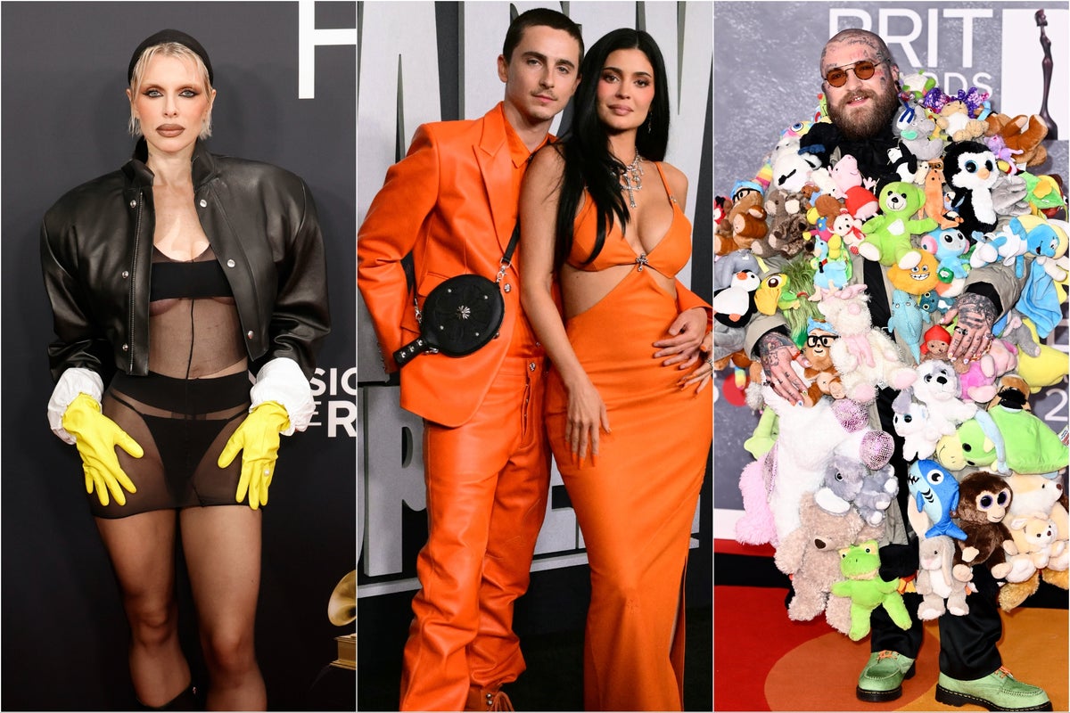 The most daring looks celebrities wore on the red carpet in 2025