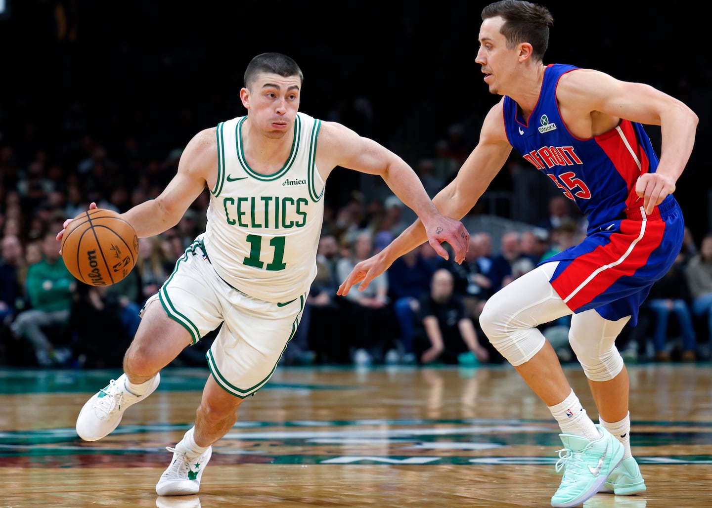 Celtics can't overcome cold shooting in loss to Pistons - The Boston Globe