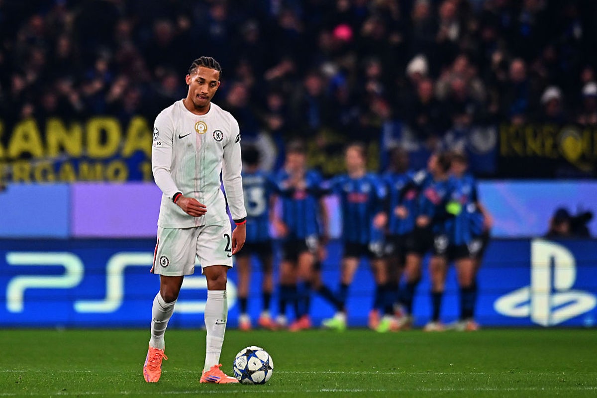 Chelsea's hopes of Champions League progress in peril after defeat by Atalanta