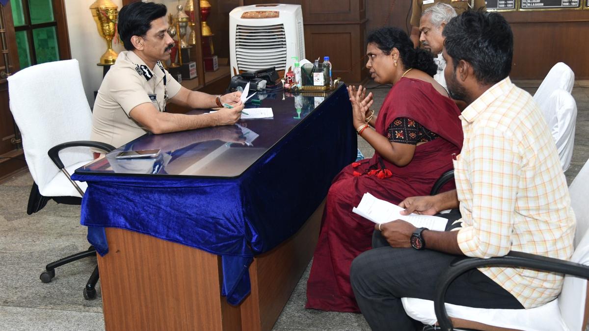 Commissioner holds public grievance redressal camp