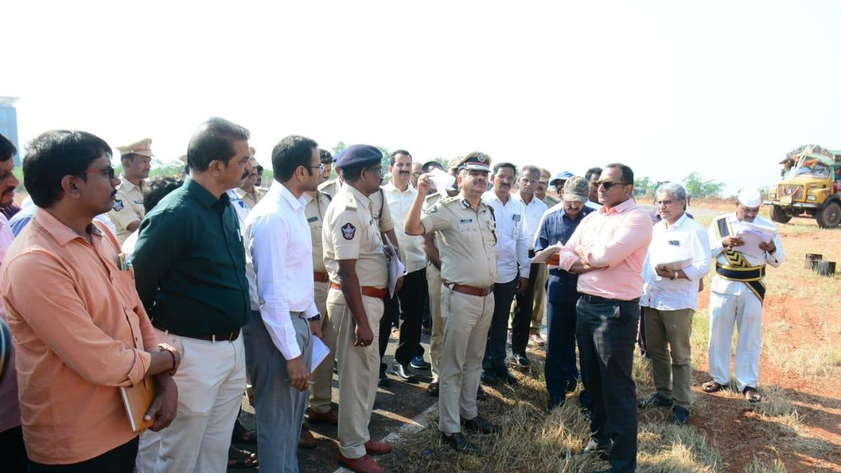 Collector reviews arrangements for CM's visit on December 12