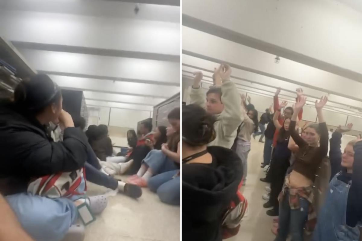 Cops rescue petrified Brown students hiding from shooter in...