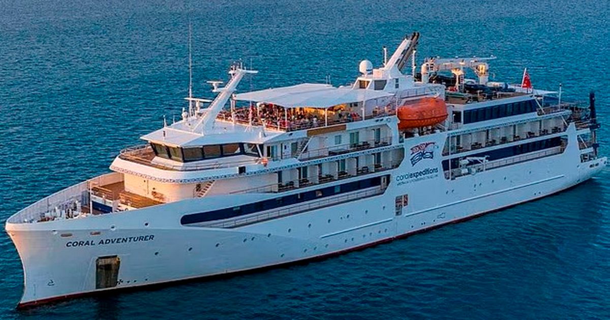 Passengers evacuated from cruise ship on first trip since woman left on island died - The Mirror