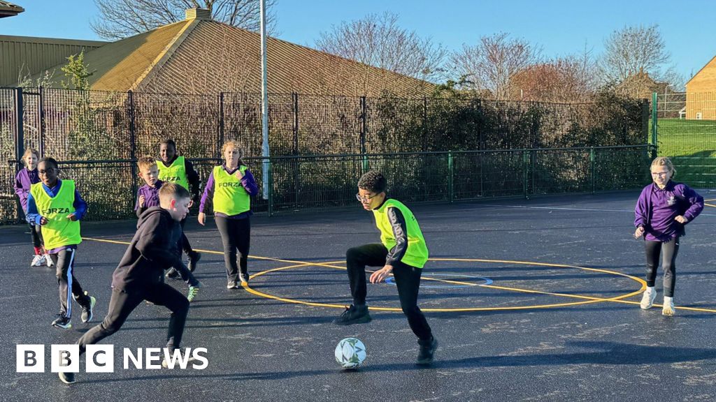Corby sports pitch renovated to keep children 'safe and active'