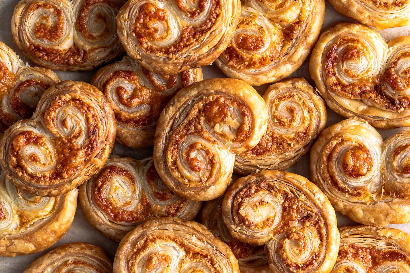 Recipe: You won't be able to stop eating these delicious, crispy coiled Parmesan palmiers - The Boston Globe