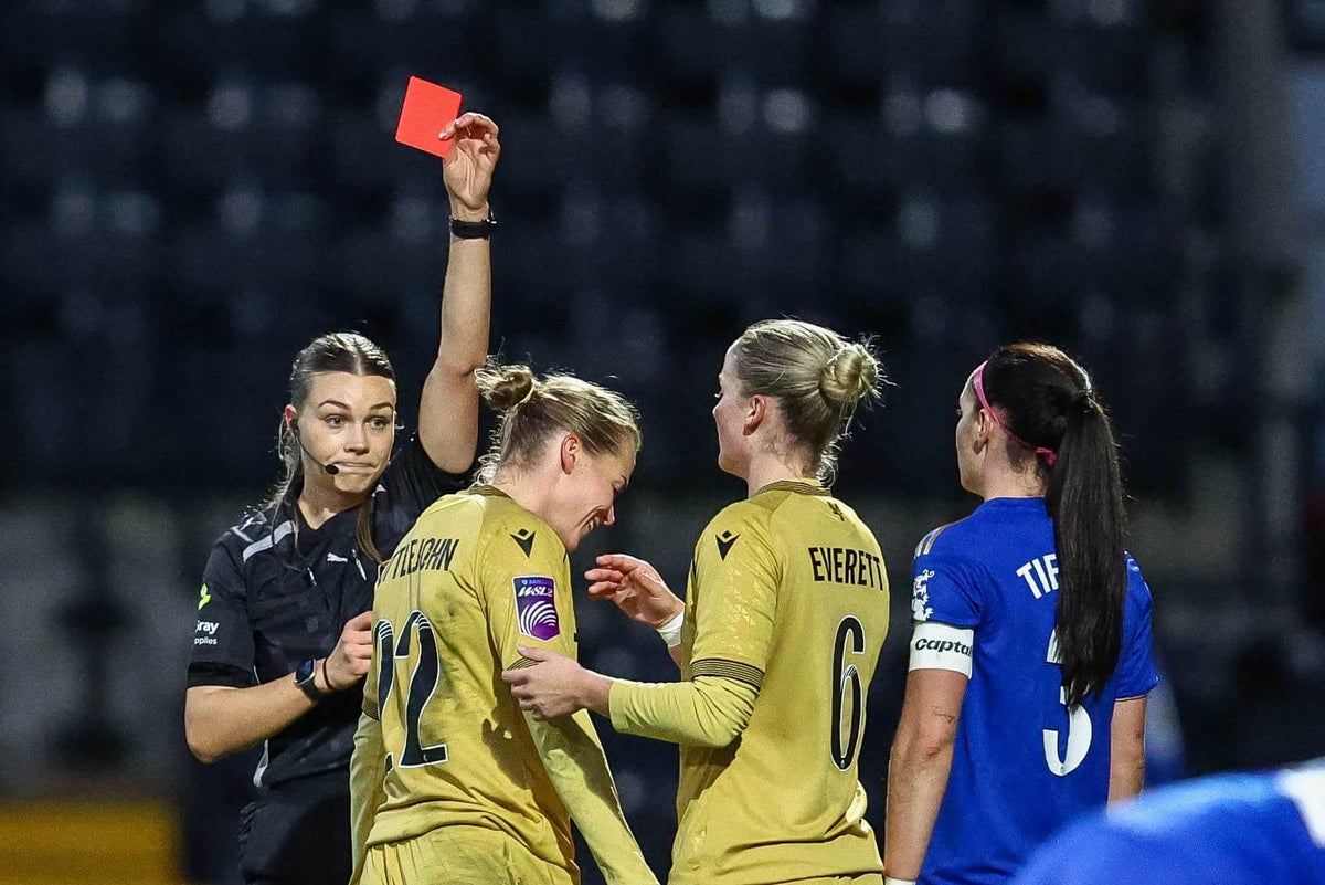 Crystal Palace's Ruesha Littlejohn given five-match suspension by the FA after violent tackle