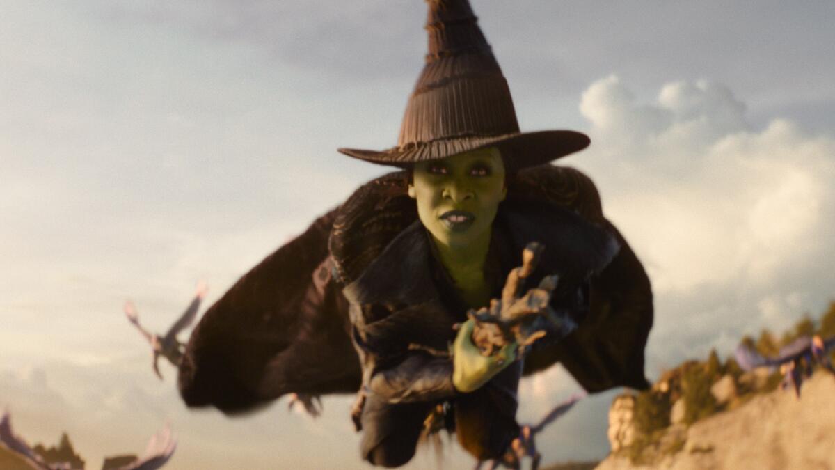 Cynthia Erivo makes history with second 'Wicked' Golden Globe nomination