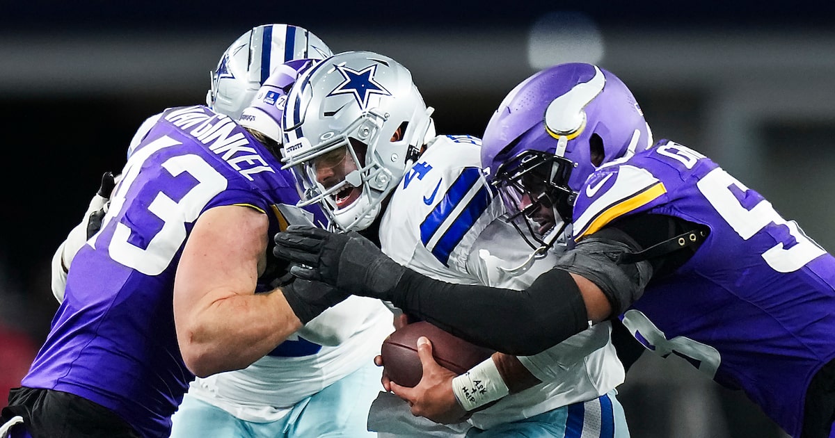Dak Prescott isn't one to shy away from blitzes. Against Vikings, Cowboys QB was mystified