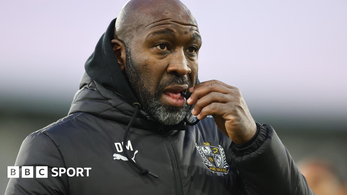 Darren Moore: Port Vale boss says his League One strugglers must believe