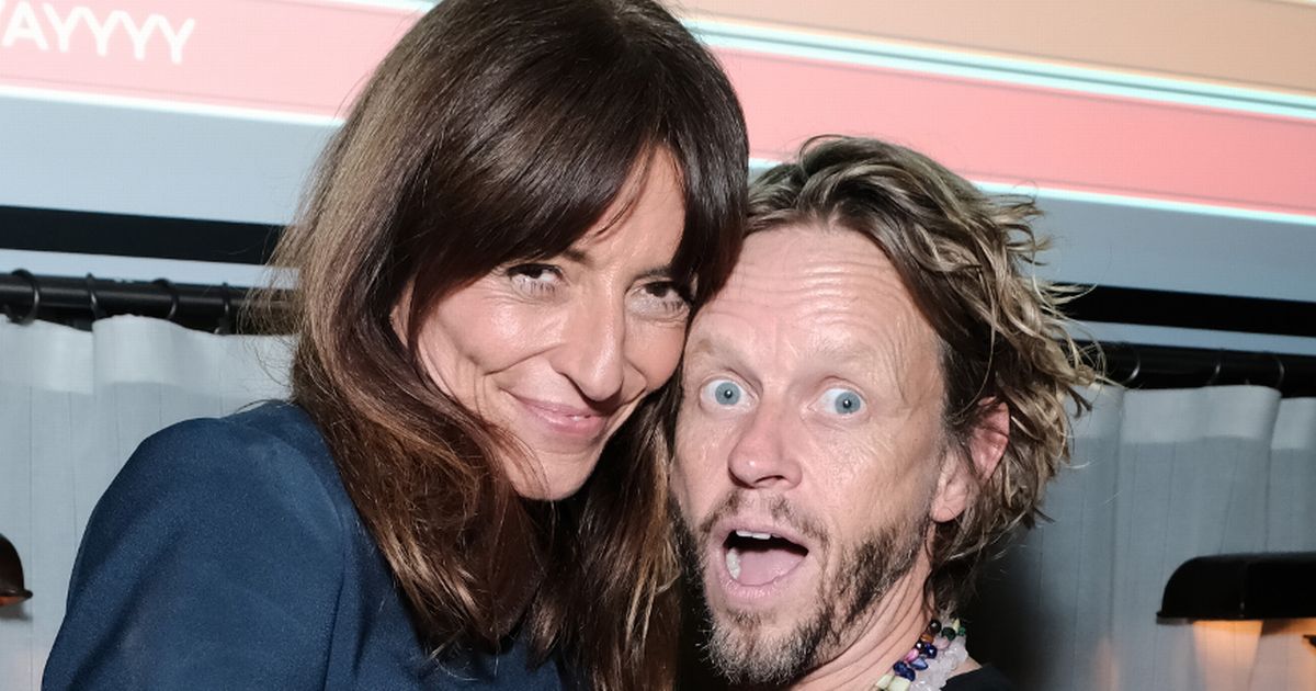 Davina McCall's gorgeous wedding photos as she dons quirky white mini dress