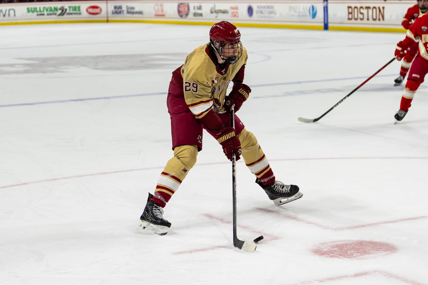 Dean Letourneau's prospects improve in Year 2 with Boston College men's hockey team - The Boston Globe