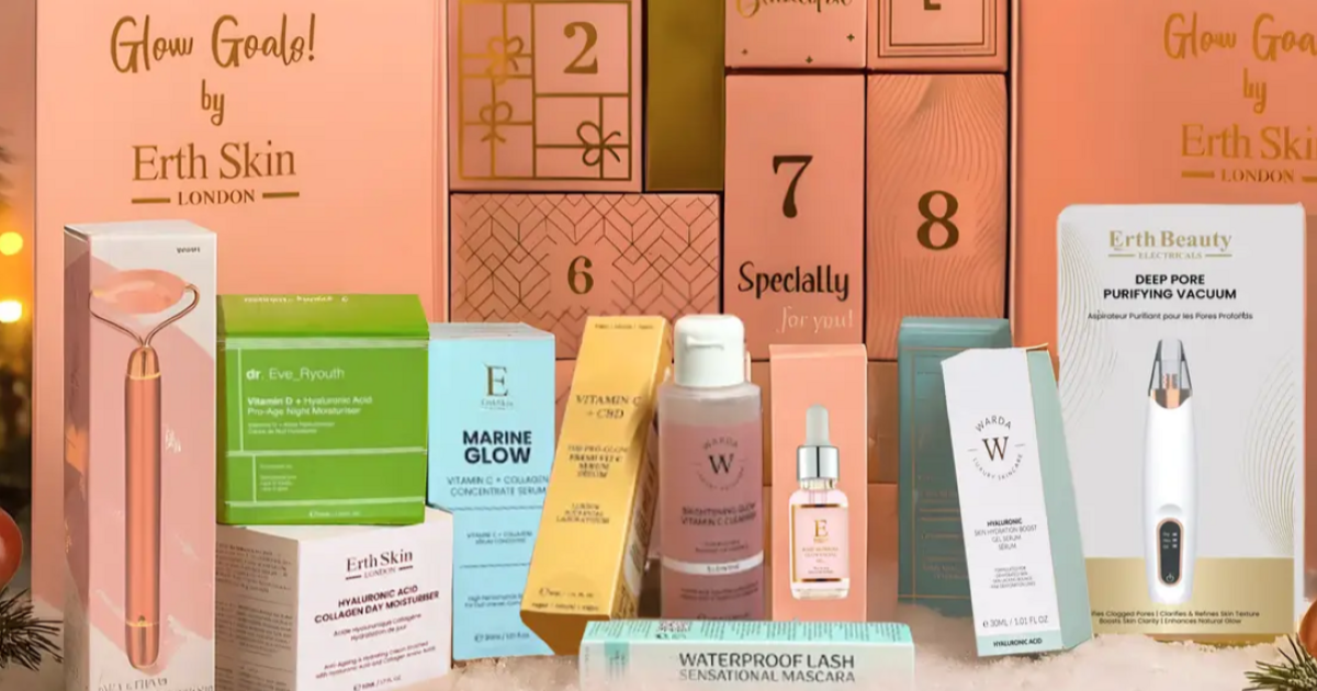 Debenhams 'luxurious' £495 anti-ageing beauty advent calendar reduced to £52
