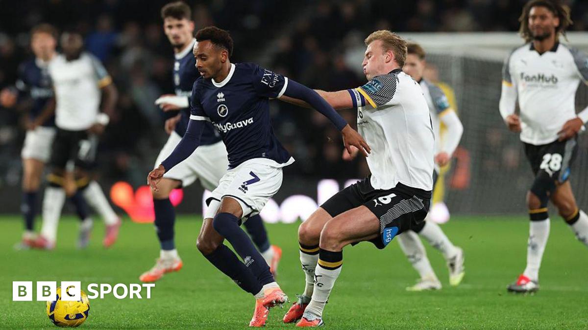Derby County 1-1 Millwall: Both teams score own goals in Championship draw