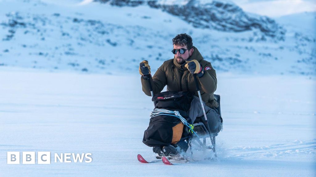 Disabled Shrewsbury adventurer starts South Pole challenge