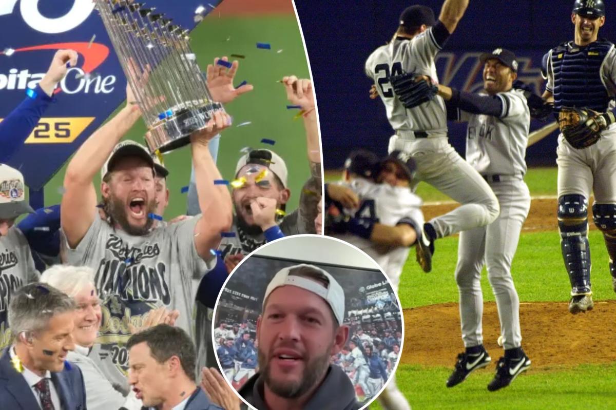 Dodgers legend Clayton Kershaw compares LA's dynasty to Yankees:...