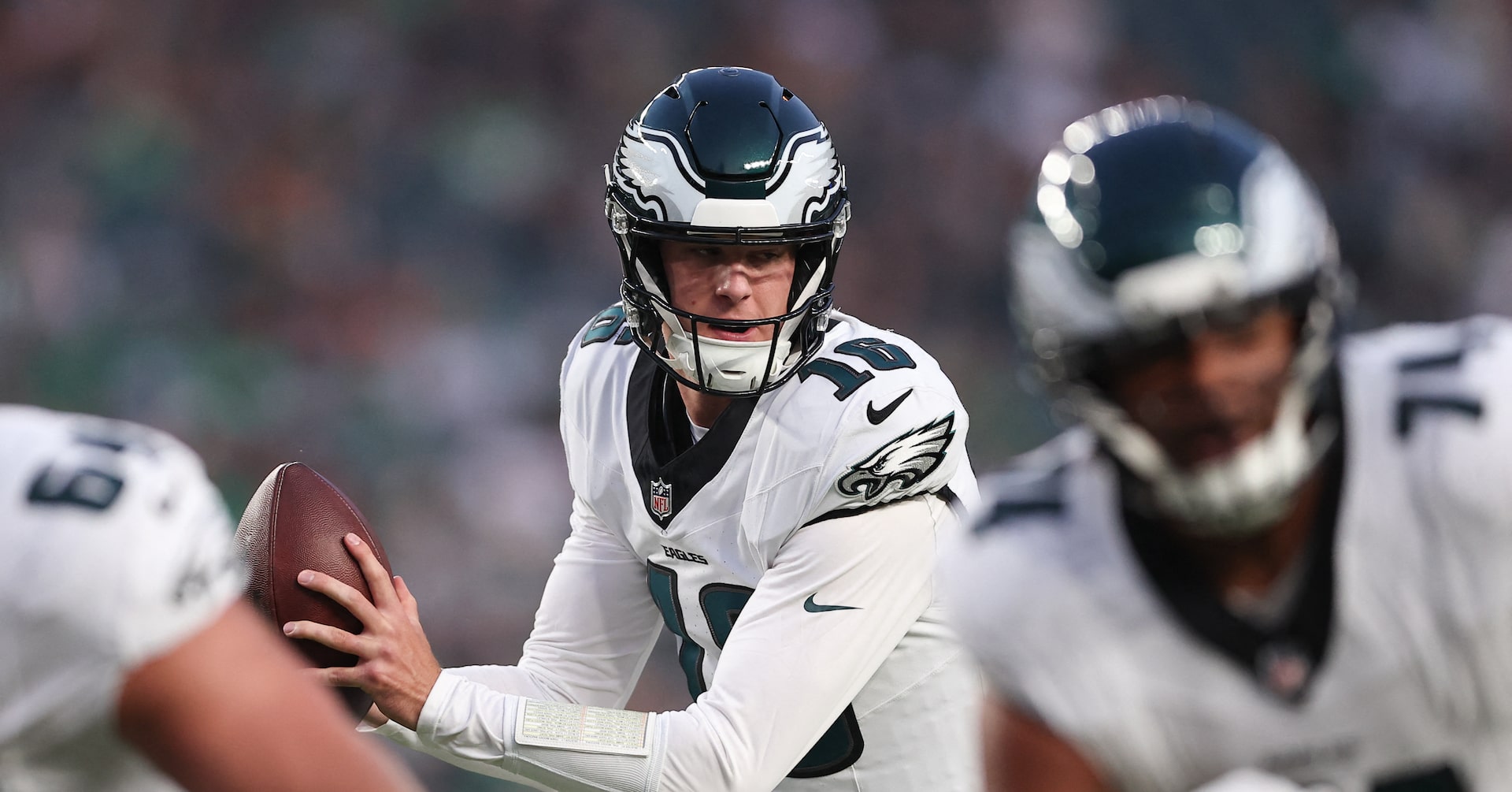 Reports: Eagles plan to start QB Tanner McKee, rest Jalen Hurts, other starters
