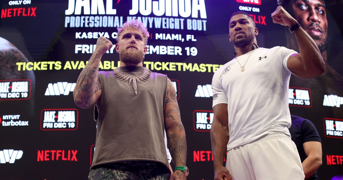 Eddie Hearn tricked Jake Paul with wrong detail about Anthony Joshua - The Mirror