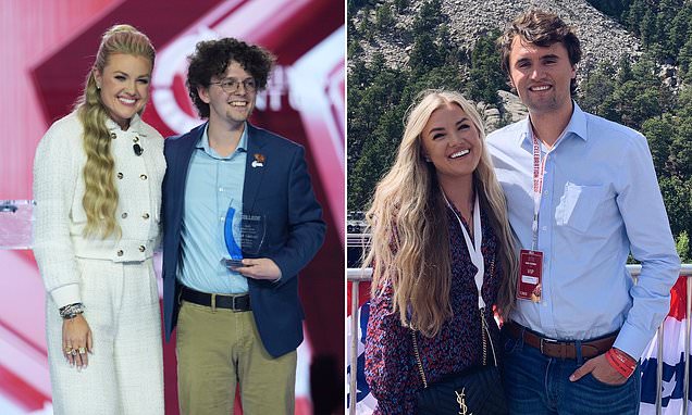 Erika Kirk's slip of tongue honoring student in dead husband's name