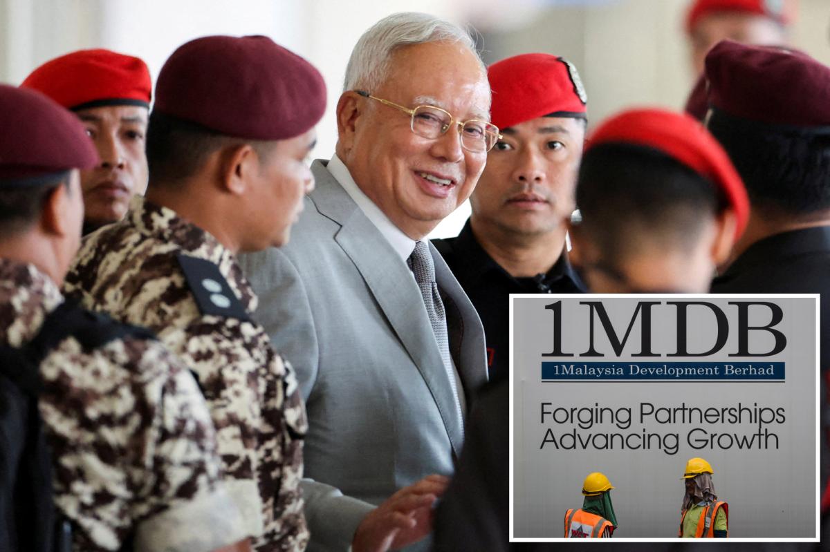 Ex-Malaysian PM sentenced to 15 years, hit with $2.8B fine in 1MDB...