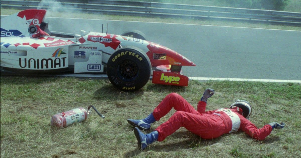 F1 driver was run over by safety car and later admitted 'I was not good enough' - The Mirror