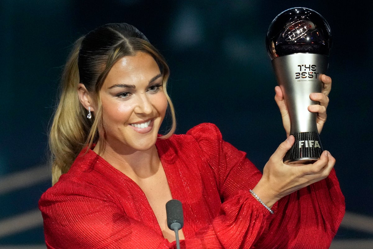 The Best Fifa Awards 2025 live: Fifa to crown top footballers of year in ceremony