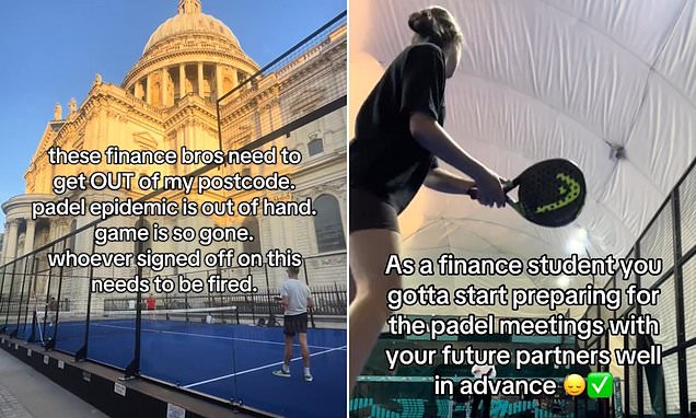 How 'finance bros' hijacked padel to make it their favourite sport