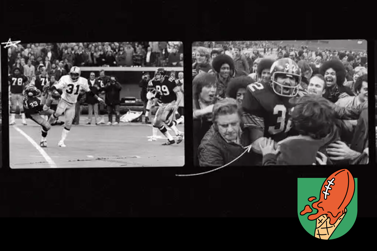Football's best gifts to fans, from intercepting Joe Montana to the Immaculate Reception