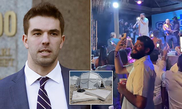 Fyre Festival founder is roasted for his 'lame' comeback party