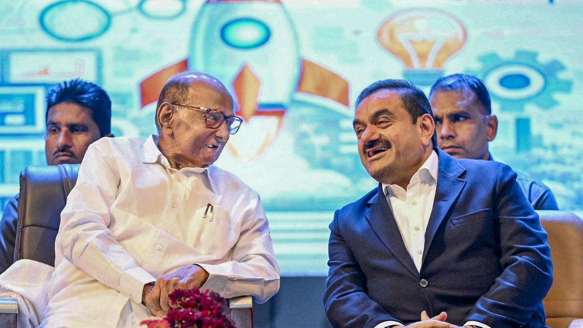Gautam Adani calls Sharad Pawar mentor