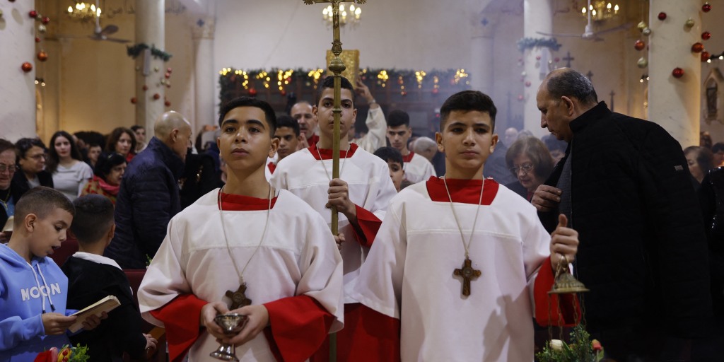 In Gaza, a humble Christmas celebration marks hope for an end to suffering