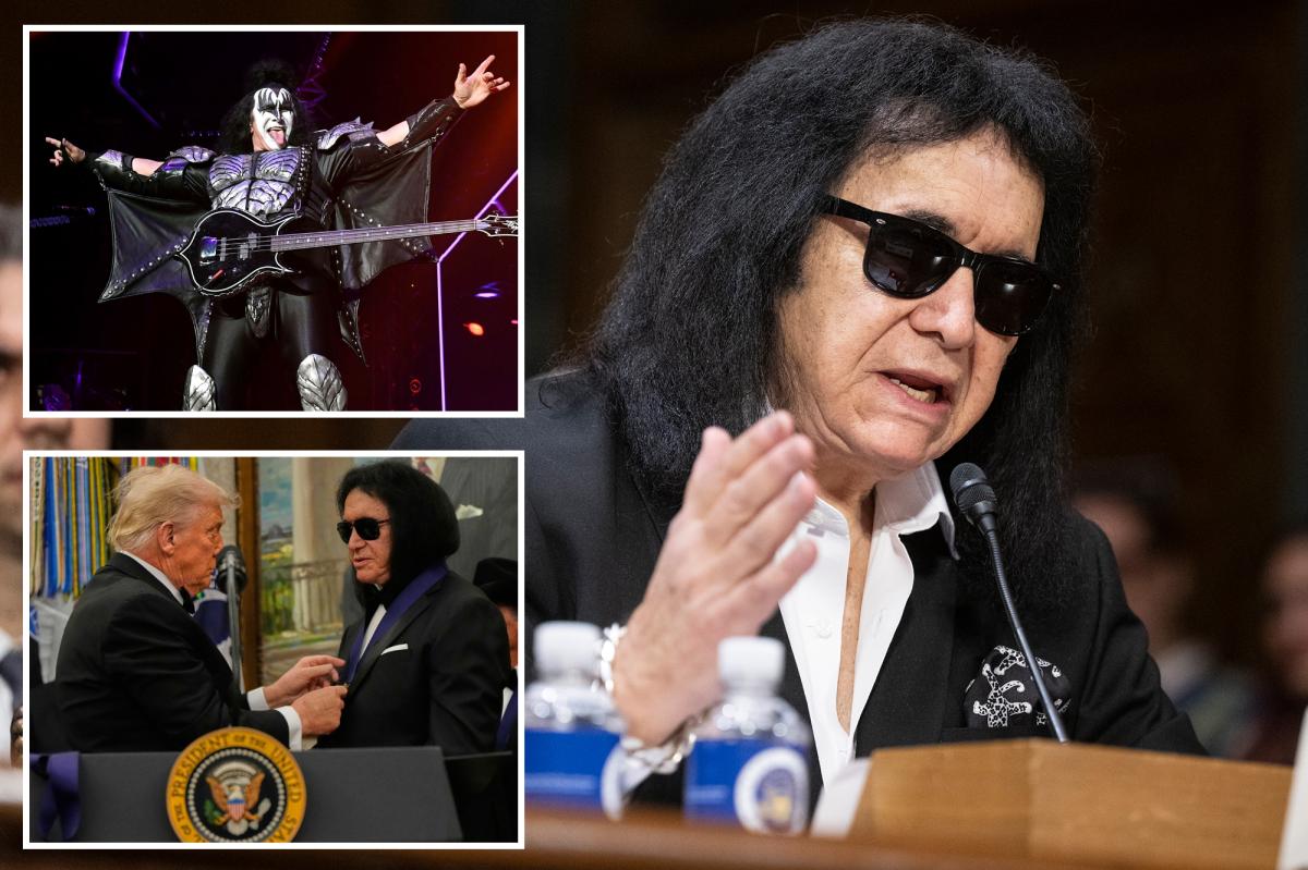 KISS legend Gene Simmons tells Americans to 'shut up' and stop...