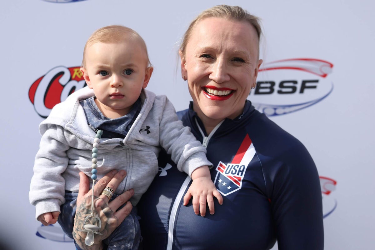 Gold medal mom: Ahead of Olympics, American bobsledder wins first World Cup race since birth of son