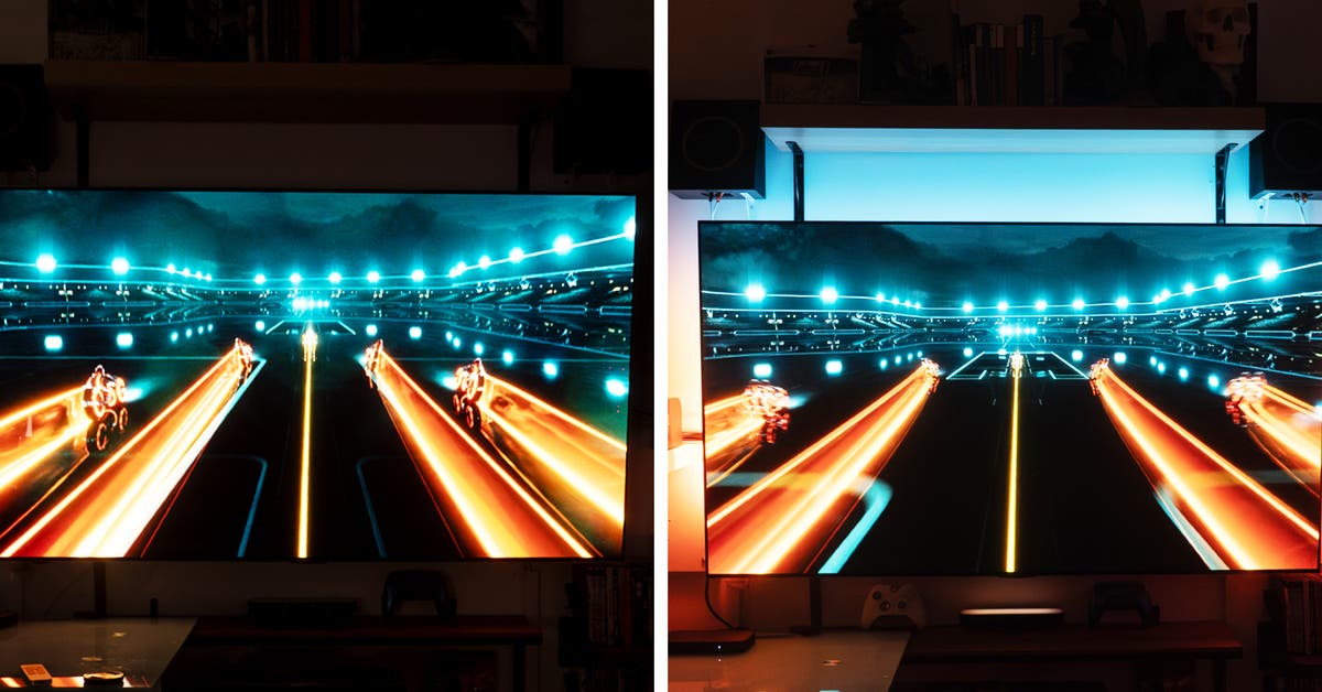 I Knew TV Backlighting Was Cool. I Didn't Expect It to Be Such a Powerful Upgrade.