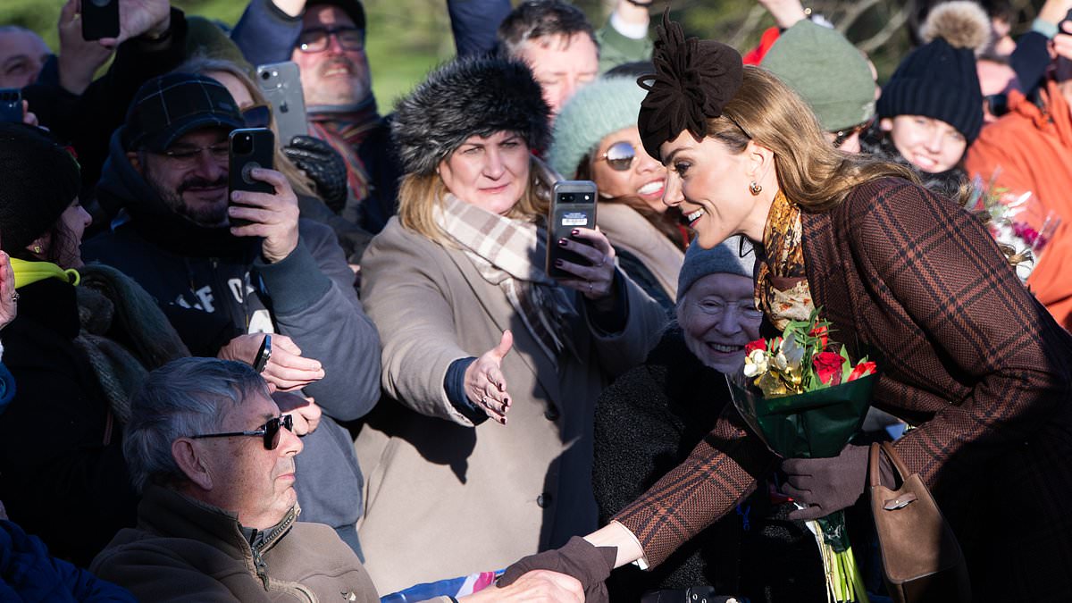 Harriet Sperling wears plaid suit by Kate Middleton's favourite brand