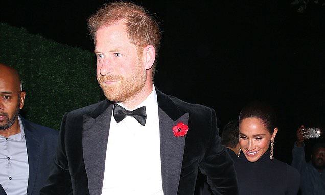 Harry and Meghan are a 'little bit in and out' of Hollywood